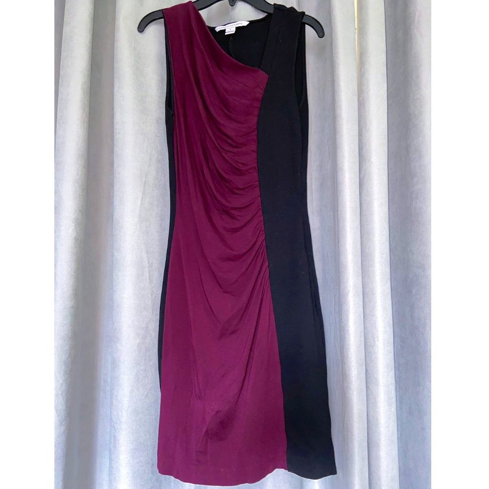 Diane Von Furstenberg Ruched Cocktail Dress